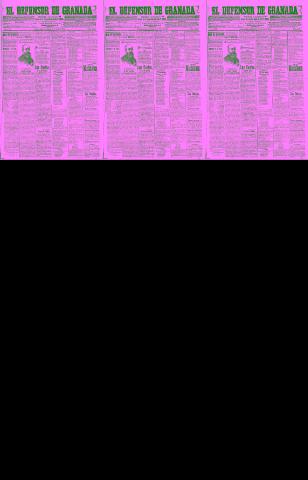 'El Defensor de Granada  : diario político independiente' - Año XXVI Número 13246  - 1904 Junio 04