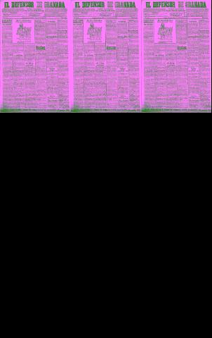 'El Defensor de Granada  : diario político independiente' - Año XXVI Número 13349  - 1904 Septiembre 17