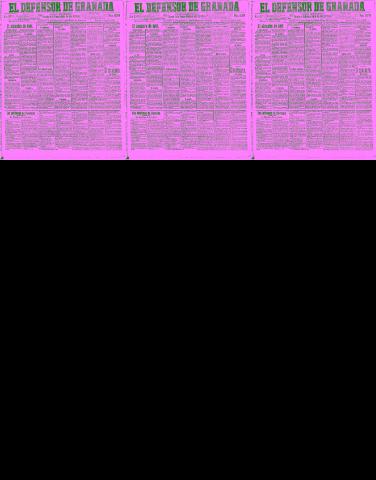 'El Defensor de Granada  : diario político independiente' - Año XXVII Número 13579  - 1905 Mayo 10
