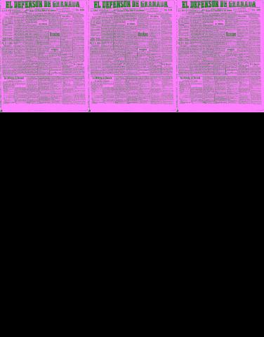 'El Defensor de Granada  : diario político independiente' - Año XXVII Número 13580  - 1905 Mayo 11