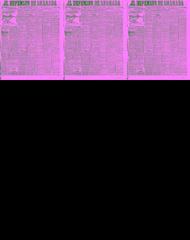 'El Defensor de Granada  : diario político independiente' - Año XXVII Número 13623  - 1905 Junio 30