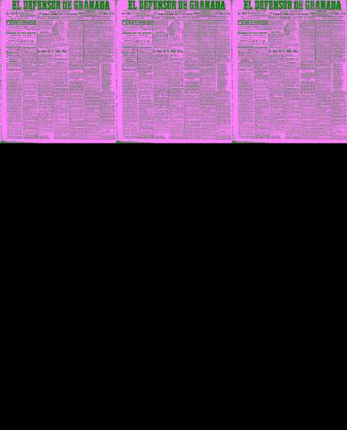 'El Defensor de Granada  : diario político independiente' - Año XXVII Número 13709  - 1905 Octubre 10