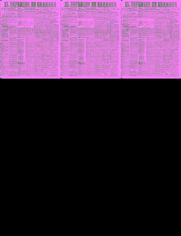 'El Defensor de Granada  : diario político independiente' - Año XXVIII Número 13890  - 1906 Mayo 13