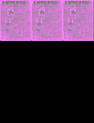 'El Defensor de Granada  : diario político independiente' - Año XXVIII Número 13924  - 1906 Junio 22