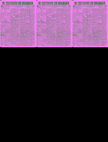 'El Defensor de Granada  : diario político independiente' - Año XXVIII Número 14070  - 1906 Diciembre 11