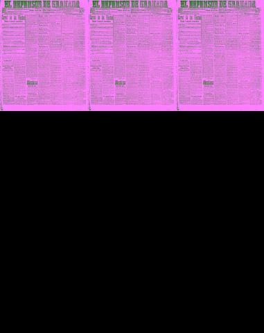 'El Defensor de Granada  : diario político independiente' - Año XXXI Número 14807  - 1909 Junio 06