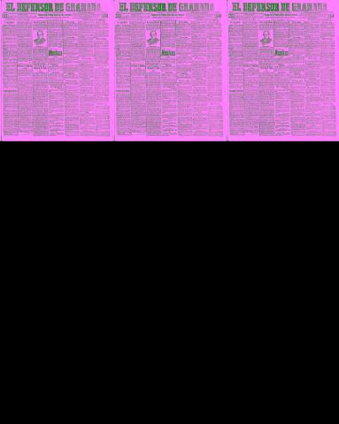 'El Defensor de Granada  : diario político independiente' - Año XXXI Número 14846  - 1909 Julio 23