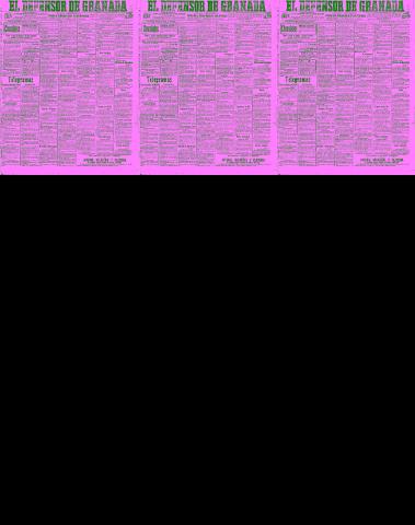 'El Defensor de Granada  : diario político independiente' - Año XXXIV Número 15959  - 1912 Abril 29