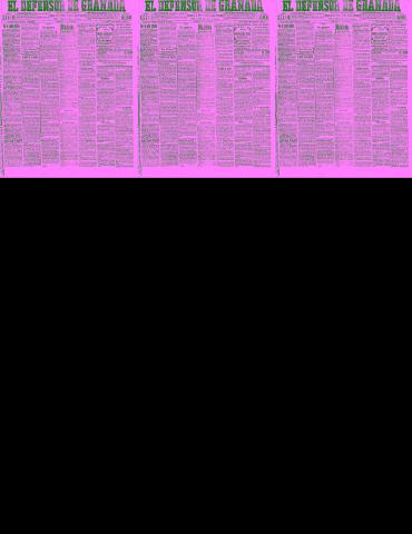 'El Defensor de Granada  : diario político independiente' - Año XXVII Número 16900  - 1915 Enero 13