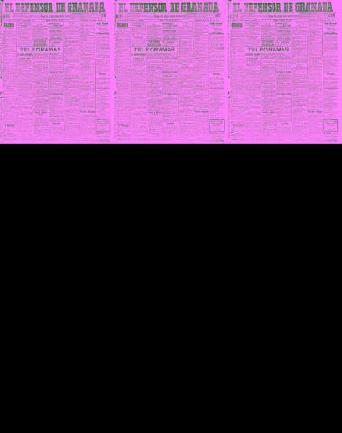 'El Defensor de Granada  : diario político independiente' - Año XXXVIII Número 17381  - 1916 Junio 05
