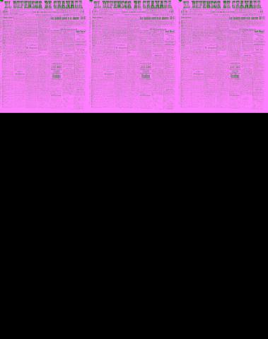 'El Defensor de Granada  : diario político independiente' - Año XXXVIII Número 17383  - 1916 Junio 07