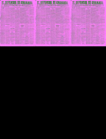 'El Defensor de Granada  : diario político independiente' - Año XXXIX Número 17210  - 1917 Marzo 23
