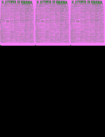 'El Defensor de Granada  : diario político independiente' - Año XXXIX Número 17253  - 1917 Mayo 06