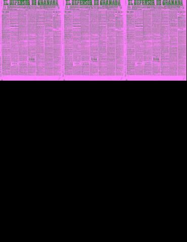 'El Defensor de Granada  : diario político independiente' - Año XXXIX Número 17300  - 1917 Junio 30