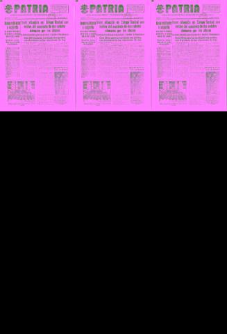'Patria  : diario de Falange Española Tradicionalista y de las J.O.N.S.' - Año IV Número 230  - 1938 Mayo 22