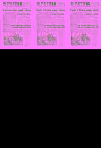 'Patria  : diario de Falange Española Tradicionalista y de las J.O.N.S.' - Año IV Número 244  - 1938 Junio 09