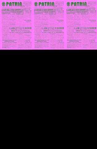 'Patria  : diario de Falange Española Tradicionalista y de las J.O.N.S.' - Año V Número 659  - 1939 Agosto 03