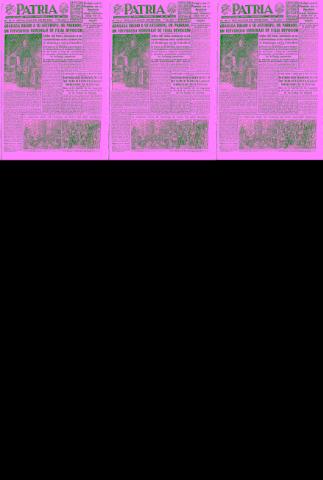'Patria  : diario de Falange Española Tradicionalista y de las J.O.N.S.' - Año X Número 2770  - 1945 Octubre 30