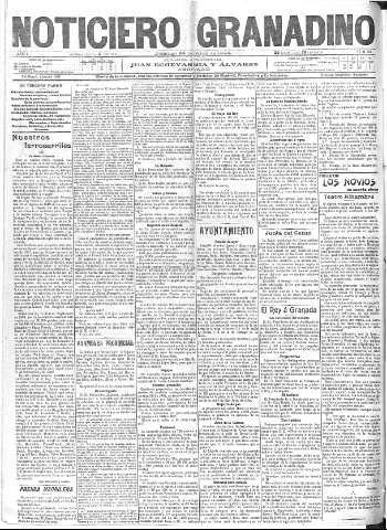 'Noticiero Granadino' - Año I Número 56  - 1904 Abril 24