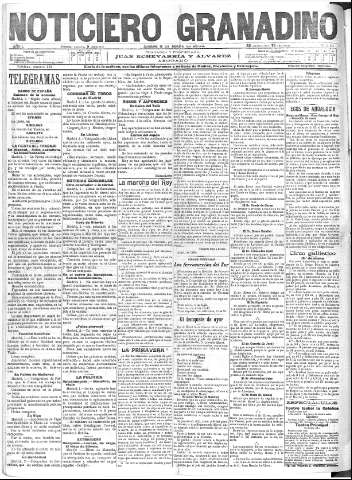 'Noticiero Granadino' - Año I Número 64  - 1904 Mayo 02