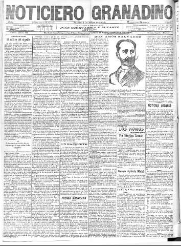 'Noticiero Granadino' - Año I Número 67  - 1904 Mayo 05