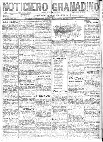 'Noticiero Granadino' - Año I Número 76  - 1904 Mayo 14