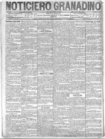 'Noticiero Granadino' - Año II Número 434  - 1905 Mayo 14
