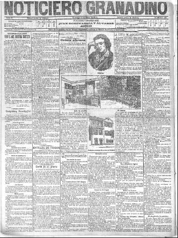 'Noticiero Granadino' - Año II Número 440  - 1905 Mayo 21