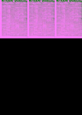 'Noticiero Granadino' - Año II Número 585  - 1905 Noviembre 05
