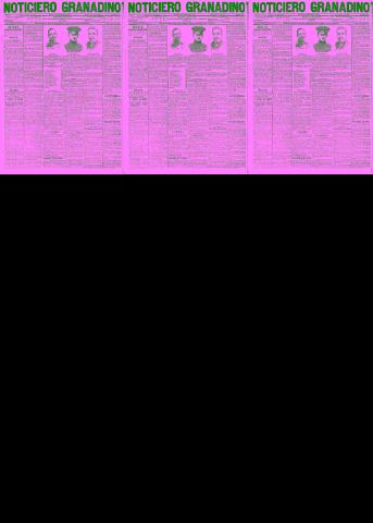 'Noticiero Granadino' - Año II Número 587  - 1905 Noviembre 08