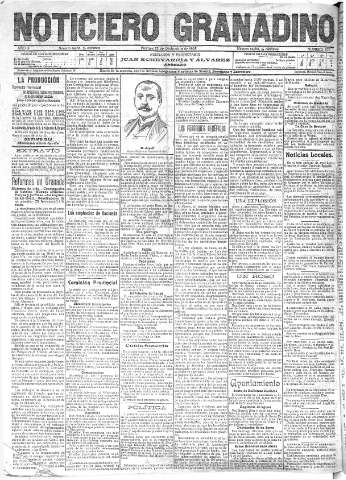 'Noticiero Granadino' - Año II Número 626  - 1905 Diciembre 23
