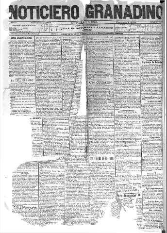 'Noticiero Granadino' - Año II Número 633  - 1905 Diciembre 31
