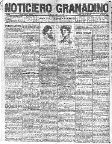 'Noticiero Granadino' - Año III Número 653  - 1906 Enero 26