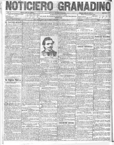 'Noticiero Granadino' - Año III Número 660  - 1906 Febrero 01