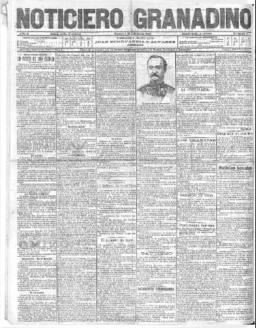 'Noticiero Granadino' - Año III Número 661  - 1906 Febrero 02