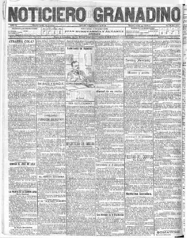 'Noticiero Granadino' - Año III Número 662  - 1906 Febrero 03
