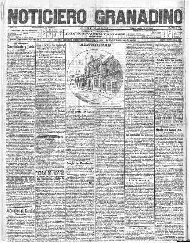 'Noticiero Granadino' - Año III Número 670  - 1906 Febrero 13