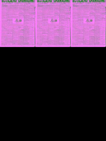 'Noticiero Granadino' - Año VIII Número 2427  - 1911 Marzo 31