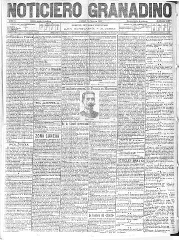 'Noticiero Granadino' - Año IX Número 2823  - 1912 Mayo 05