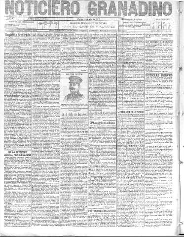 'Noticiero Granadino' - Año X Número 3164  - 1913 Abril 14