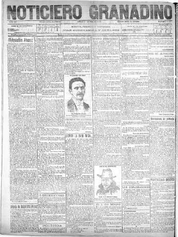 'Noticiero Granadino' - Año XII Número 4005  - 1915 Mayo 01
