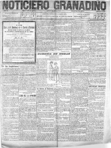 'Noticiero Granadino' - Año XII Número 4058  - 1915 Junio 24
