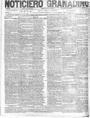 'Noticiero Granadino' - Año XIII Número 4304  - 1916 Febrero 26