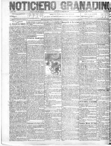 'Noticiero Granadino' - Año XIII Número 4321  - 1916 Marzo 14