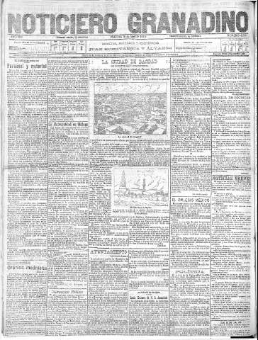'Noticiero Granadino' - Año XIII Número 4356  - 1916 Abril 19