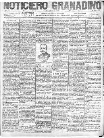 'Noticiero Granadino' - Año XIII Número 4372  - 1916 Mayo 07