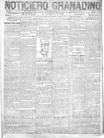'Noticiero Granadino' - Año XIV Número 4626  - 1917 Febrero 02