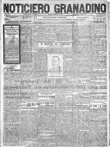 'Noticiero Granadino' - Año XIV Número 4630  - 1917 Febrero 06