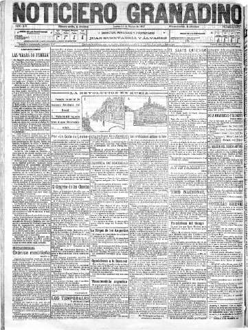 'Noticiero Granadino' - Año XIV Número 4674  - 1917 Marzo 22