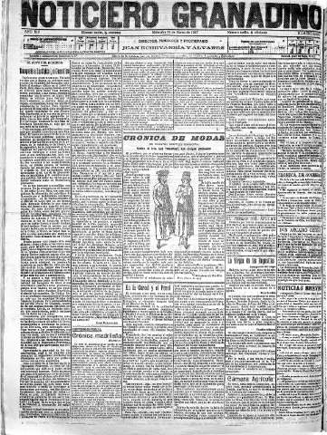 'Noticiero Granadino' - Año XIV Número 4680  - 1917 Marzo 28